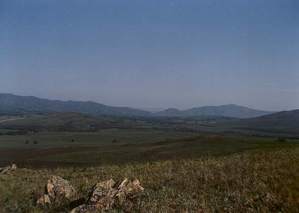 Хребет Крыктытау с восточной стороны