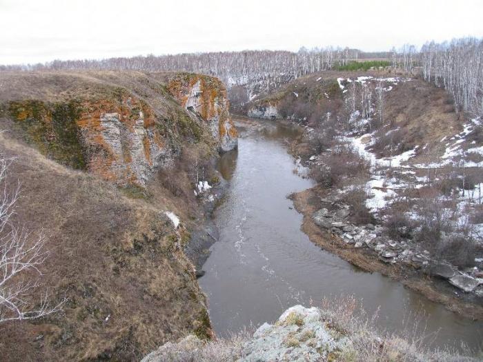 Река Багаряк.