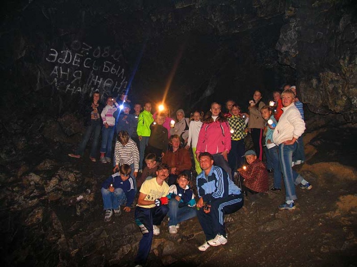 В Сугомакской пещере