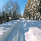 2006 год. февраль. примерно 81 км узкоколейки Самодуровка (Катав-Ивановск) - 87 км (Верхнеаршинск).