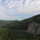 Панорама со скал Мамбет