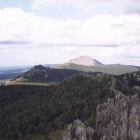 Вид с вершины Перьев на Откликной Гребень