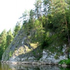 Природный парк "Оленьи Ручьи", скала "Утопленник"