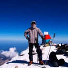 Автор фотографий на вершине Эльбруса. август 2008
