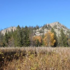 Скалы горы, обозначенной как высота 960м. 29.09.2012