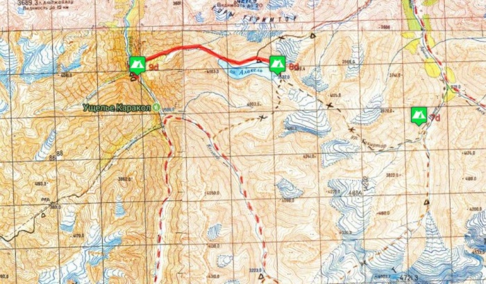 Отчет о горном походе 3кс в районе хребта Терскей-Алатау