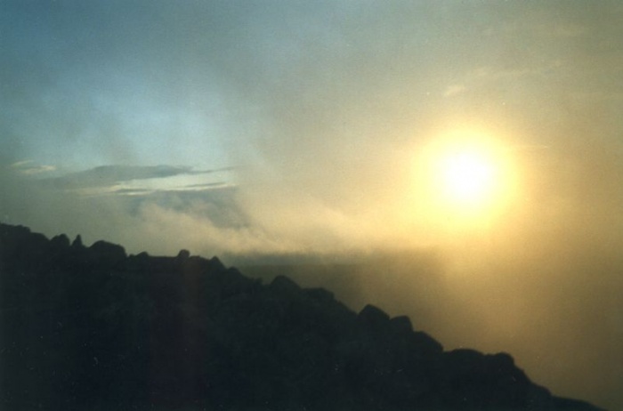 На границе облаков посередине Иремельского кабана