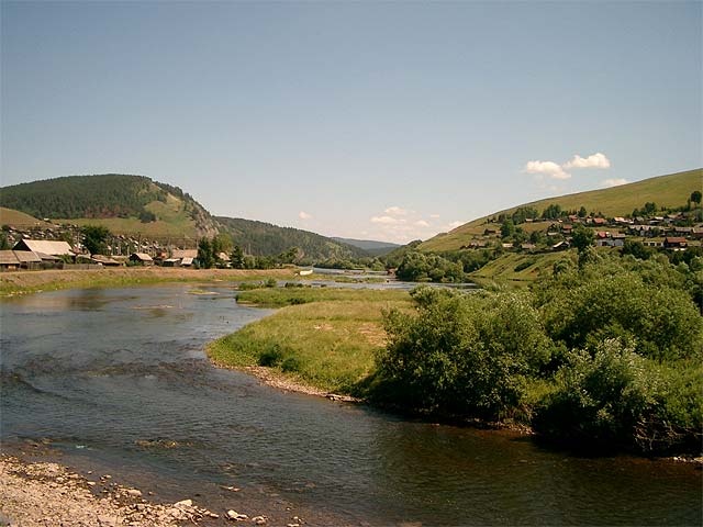 Река Юрюзань в Усть-Катаве