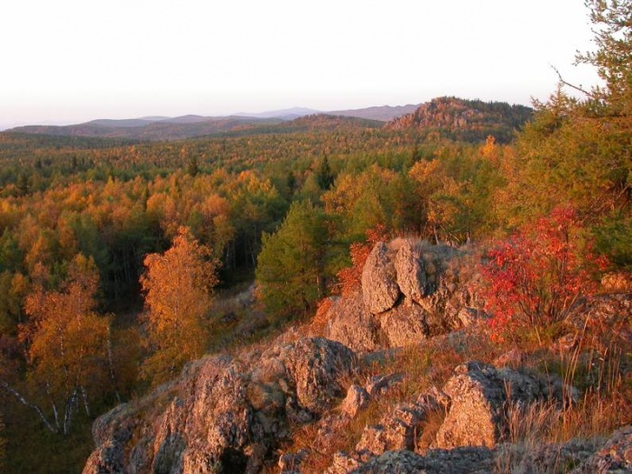 Рассвет на горе Кусимова