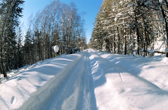 2006 год. февраль. примерно 81 км узкоколейки Самодуровка (Катав-Ивановск) - 87 км (Верхнеаршинск).