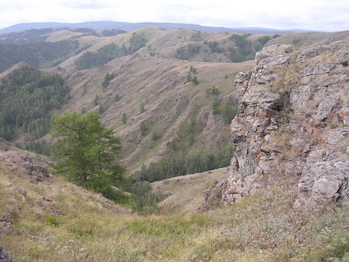 в северной части хр. Нурали