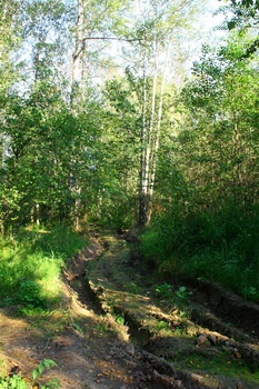 Тропа на водопад Атыш 2011г.