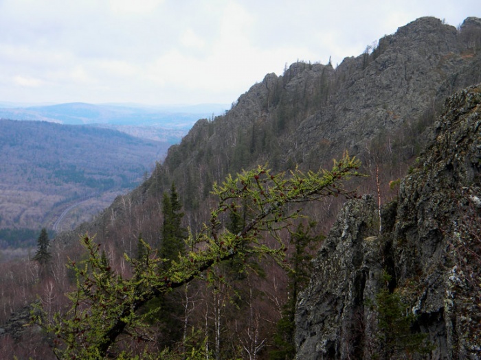 На горе Курташтау, 1019м