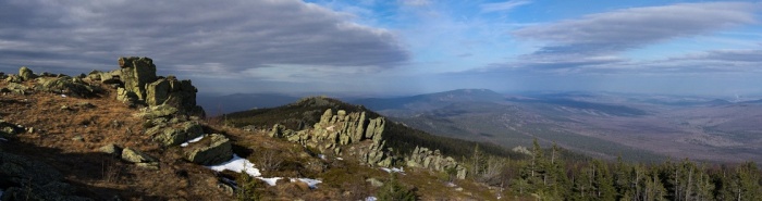 Дальний Таганай, Панорама