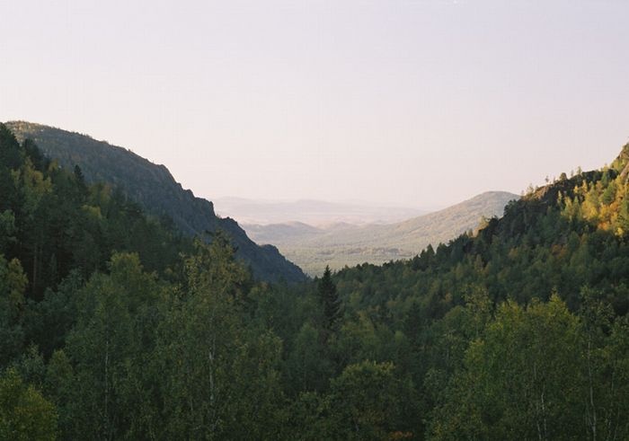 Утро в Горном Ущелье