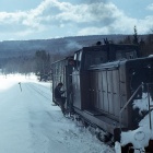 Март 1990г. Верхнеаршинск. Отправление поезда в Тирлян.