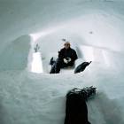 Внутренний "интерьер" снежной пещеры в 3-ем промежуточном лагере на 5800.