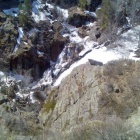 Водопад Гадельша с высоты птичьего полёта.