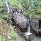 Маленькие водопадики на самом верху ущелья